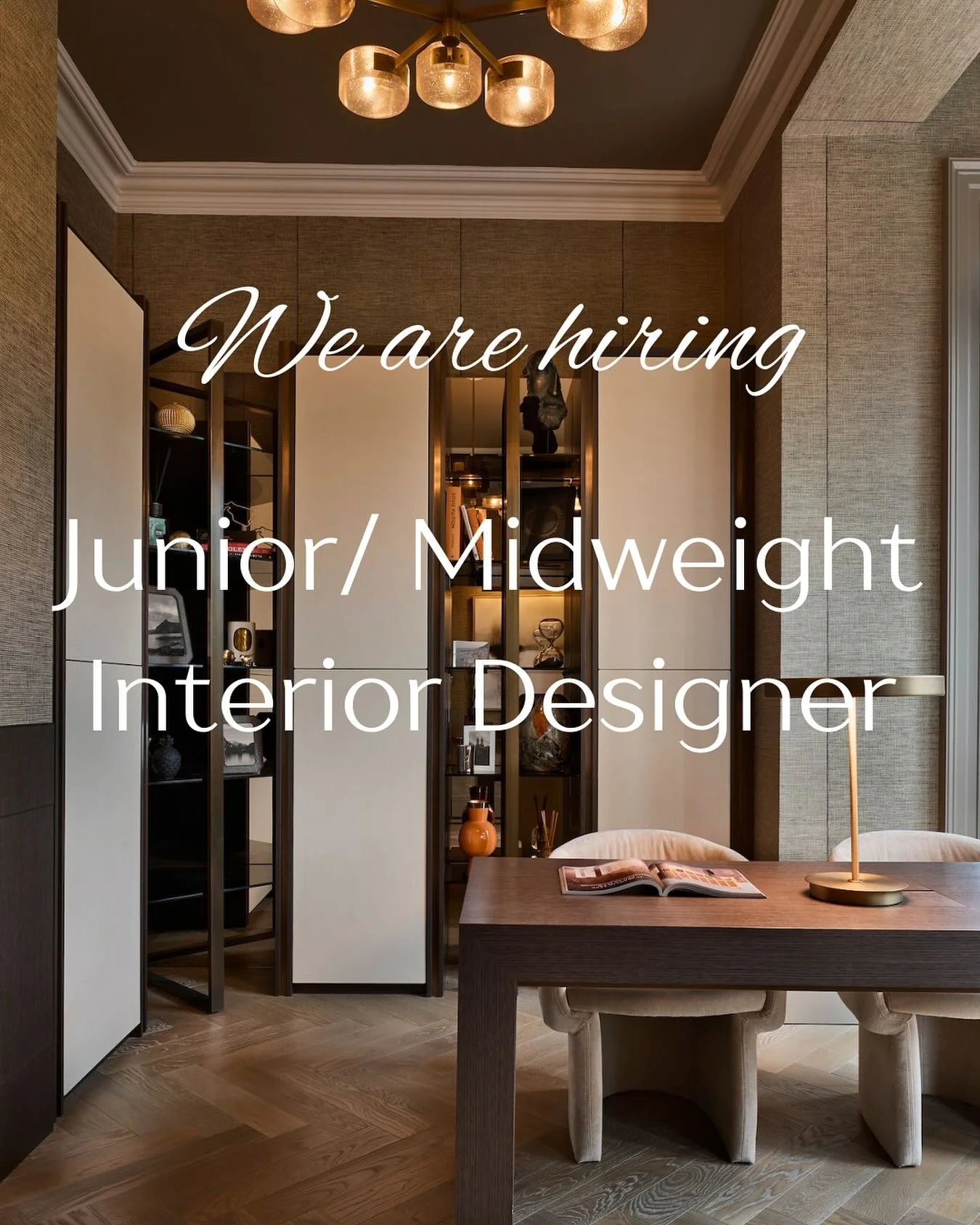 We&rsquo;re Hiring

Junior / Mid-Weight Interior Designer 

Cast Interior Design are excited to be expanding our Wilmslow-based luxury interior design studio after a period of huge growth!
We&rsquo;re looking for a talented and experienced Junior or 