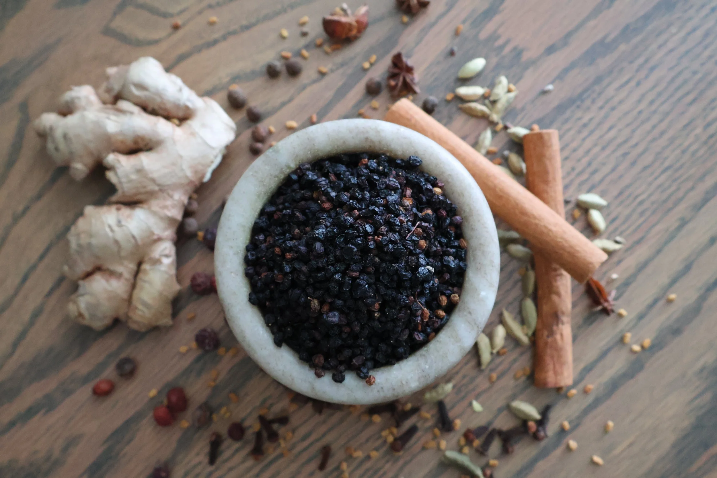 Cold Fighting Elderberry Cider