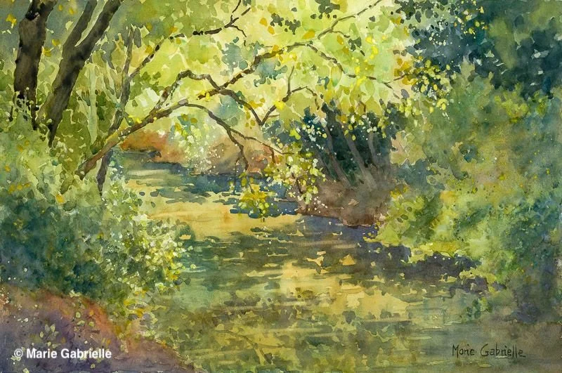 Dappled Light, 15x22", $900