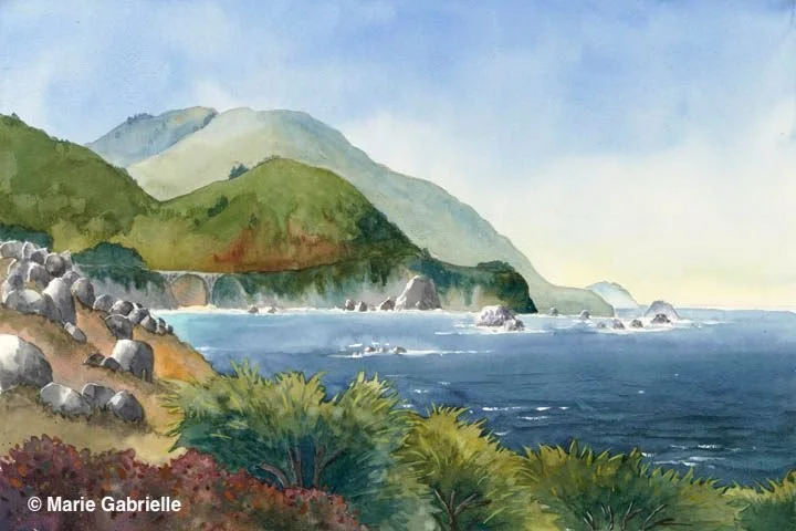 Big Sur Coast, 12x16", $950