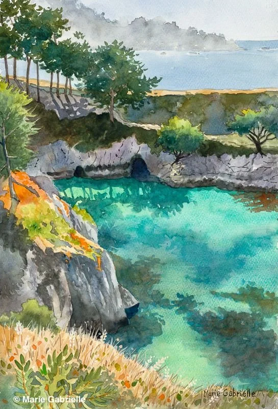 China Cove Reflections, 22x15", $950