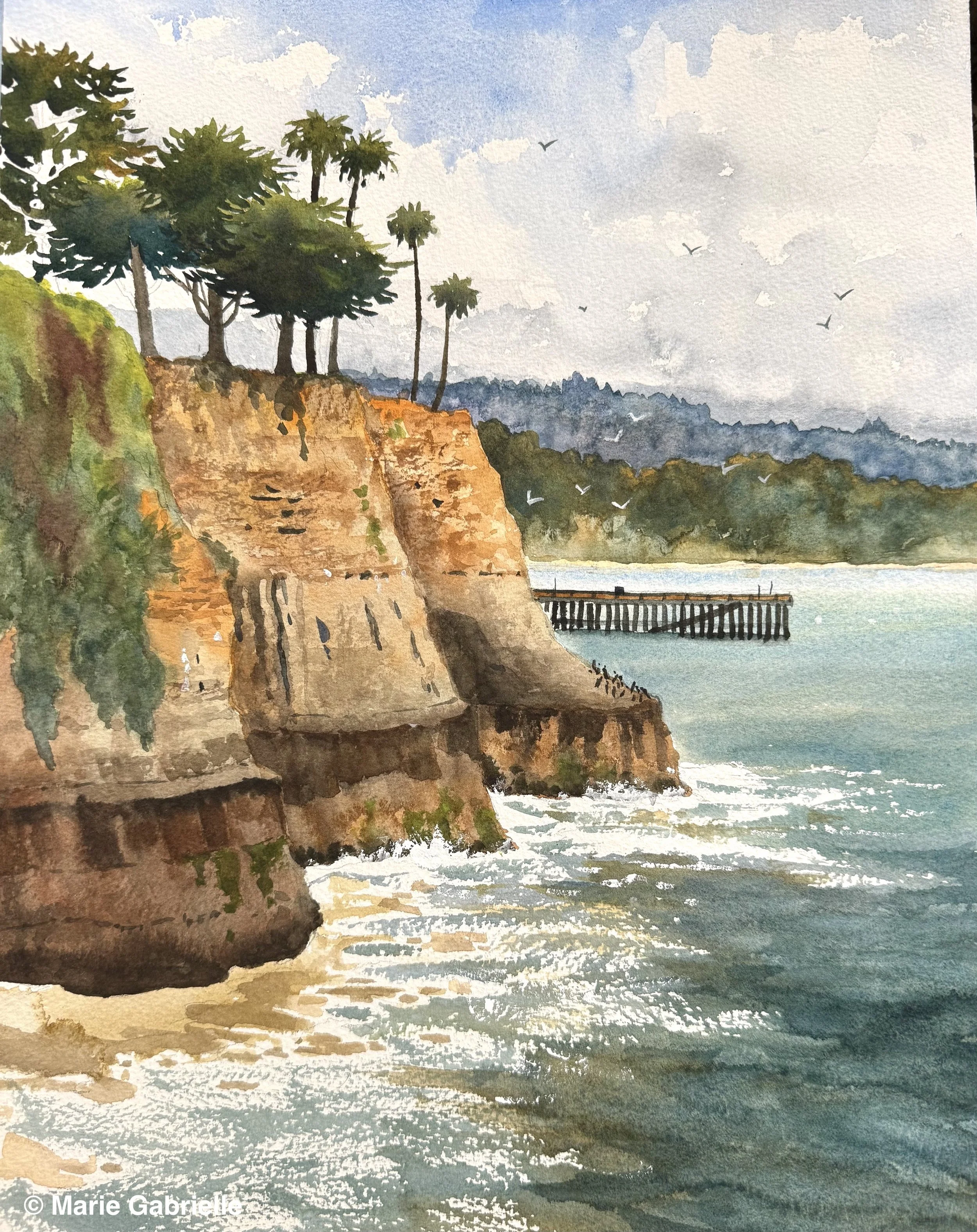 Privates Capitola, 16x12", $600