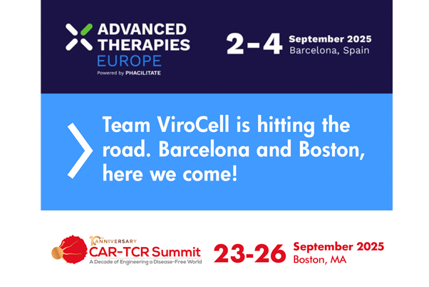 Team ViroCell is hitting the road. Barcelona and Boston, here we come!