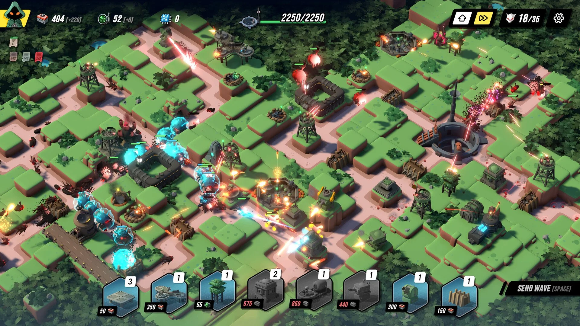 Tower Defence Boiled Down To Its Purest Form - Tower Dominion