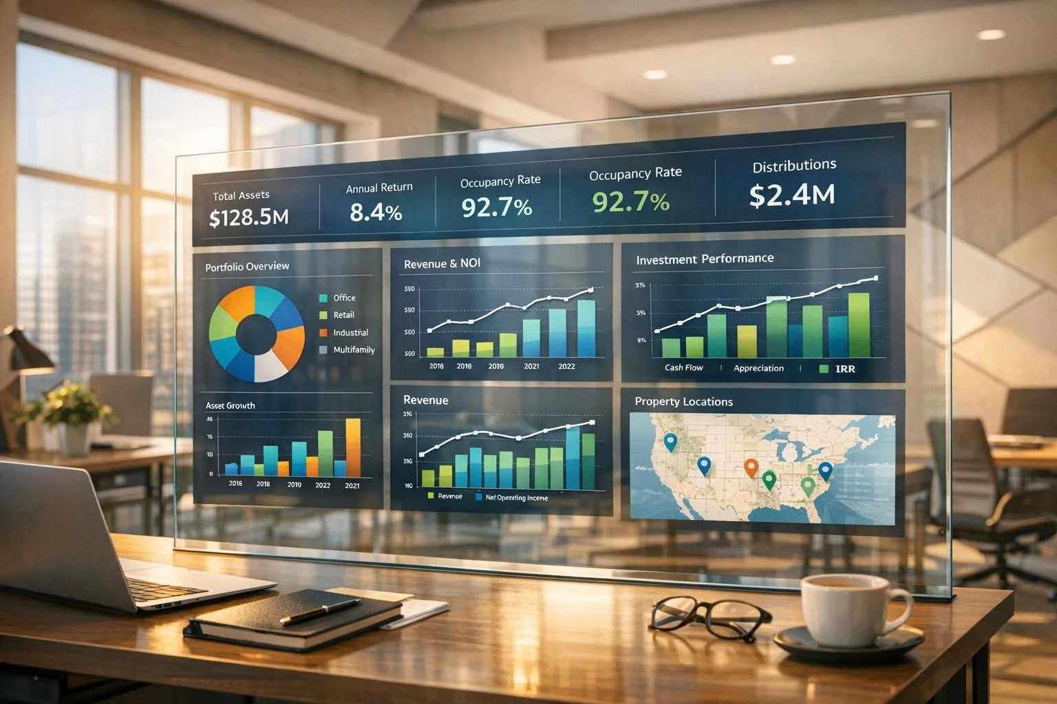 Ultimate Guide to Investor Dashboard Design in CRE