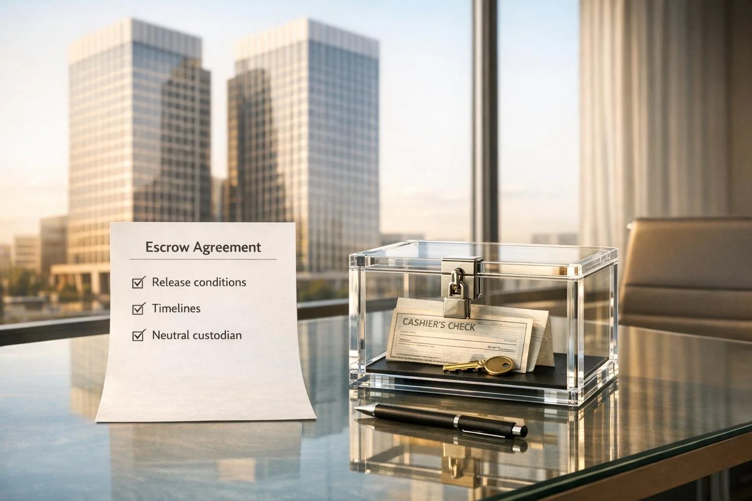 Escrow Agreements in CRE Transactions