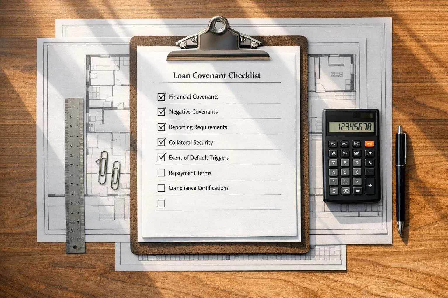 Debt Due Diligence: Loan Covenant Checklist