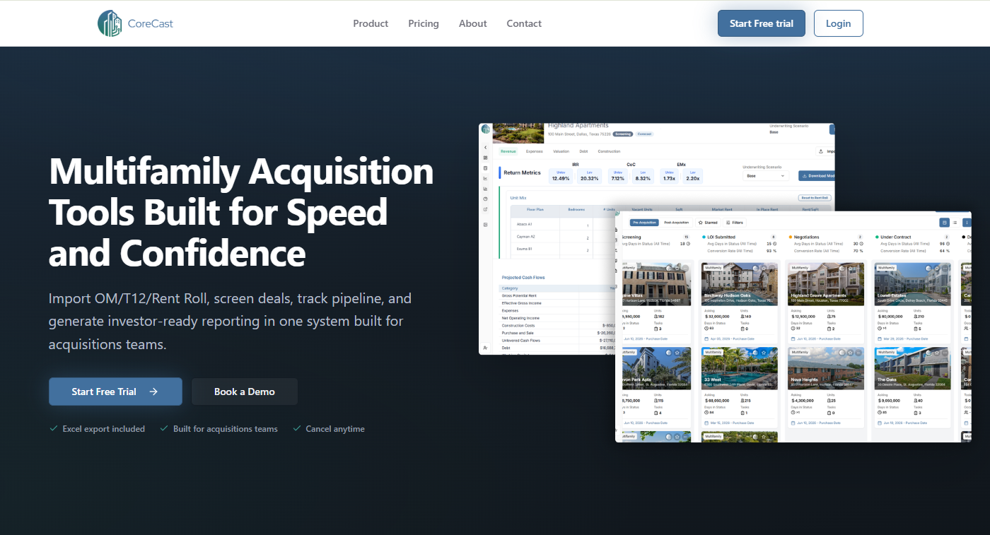 CoreCast Home Page.PNG