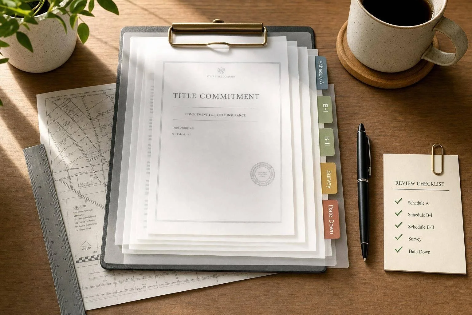 Best Practices for Reviewing Title Commitments