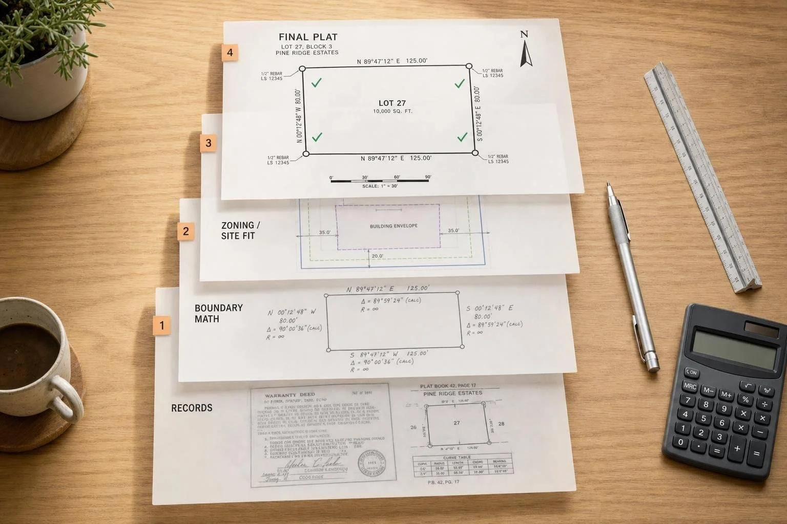 Survey Review Tips for Property Line Adjustments