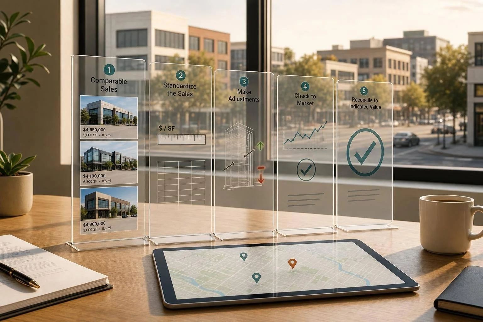 5 Steps to Apply Sales Comparison Approach in CRE