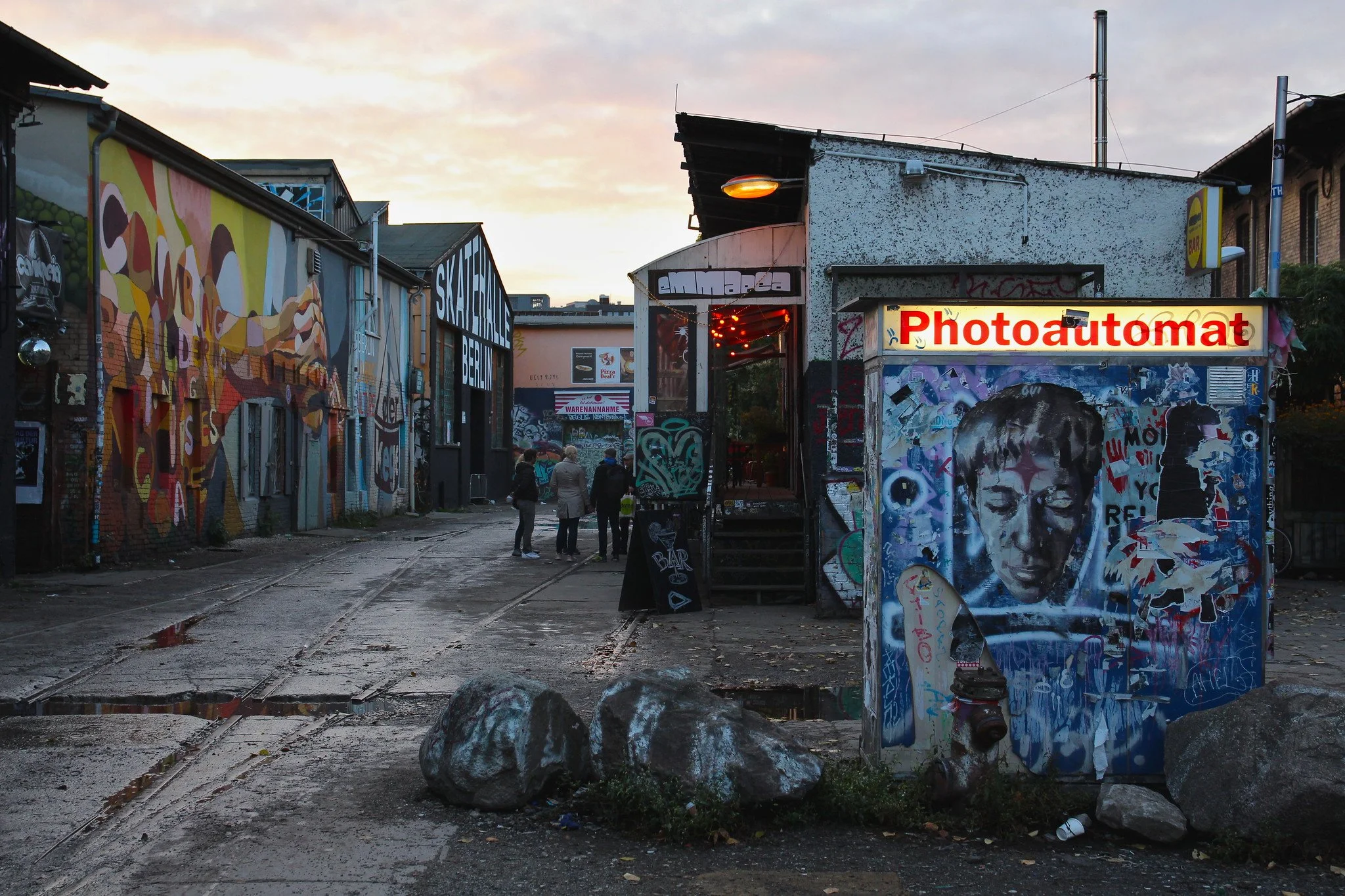 RAW Gelände industrial wedding venue Friedrichshain Berlin