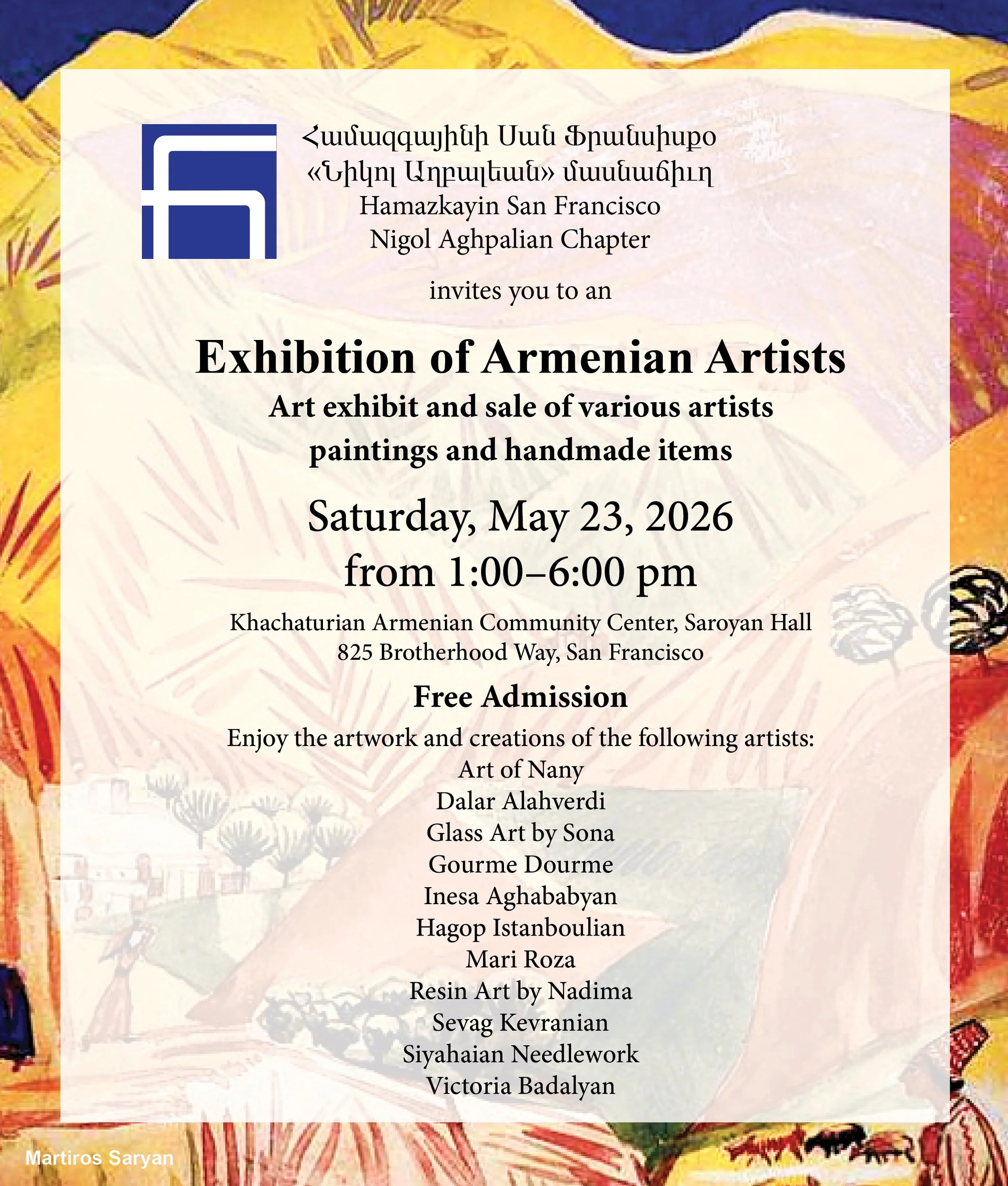 Exhibition of Armenian Artists