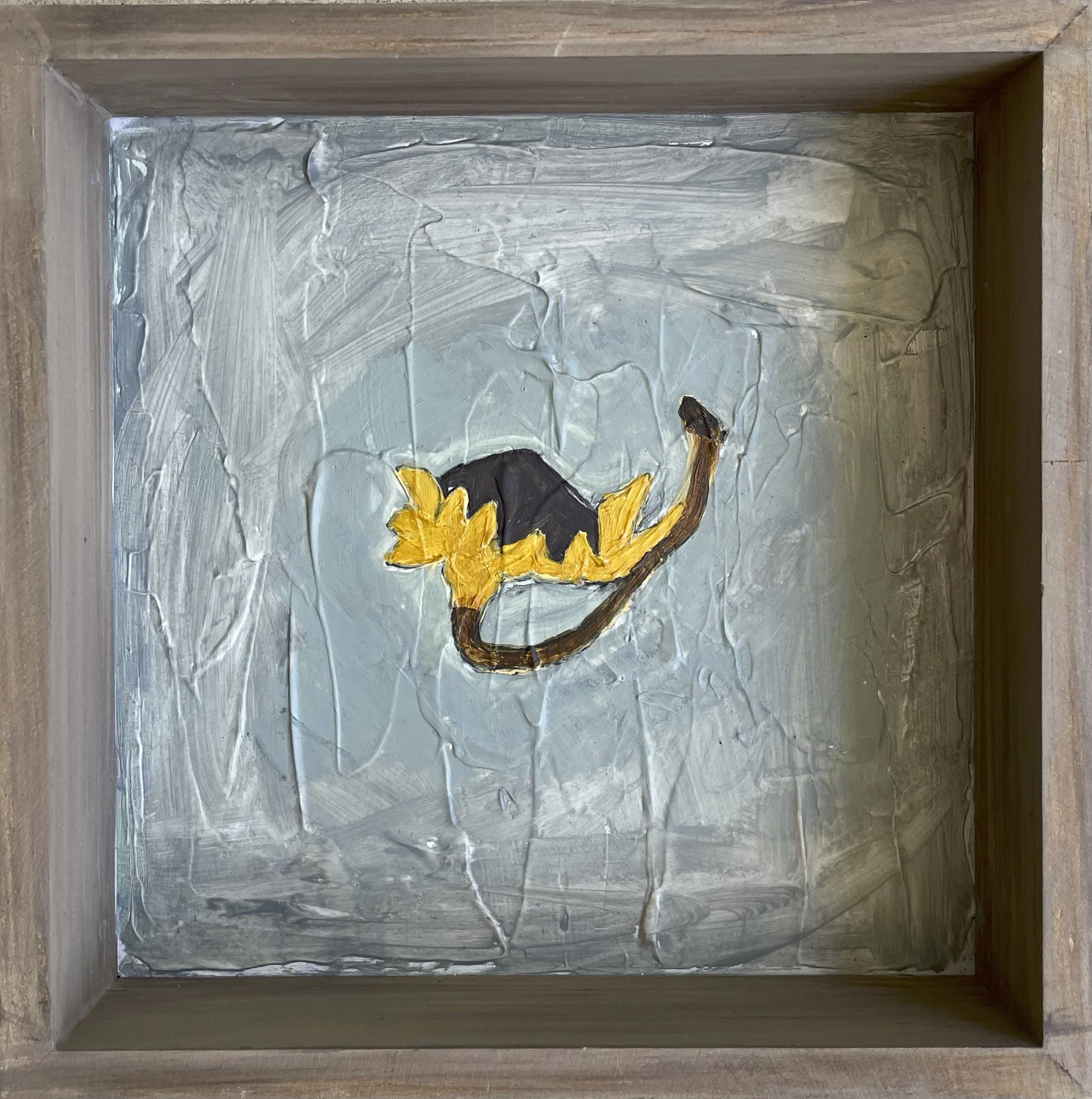 Alone 7’ x 7’’ - 2022 - Acrylic on wood