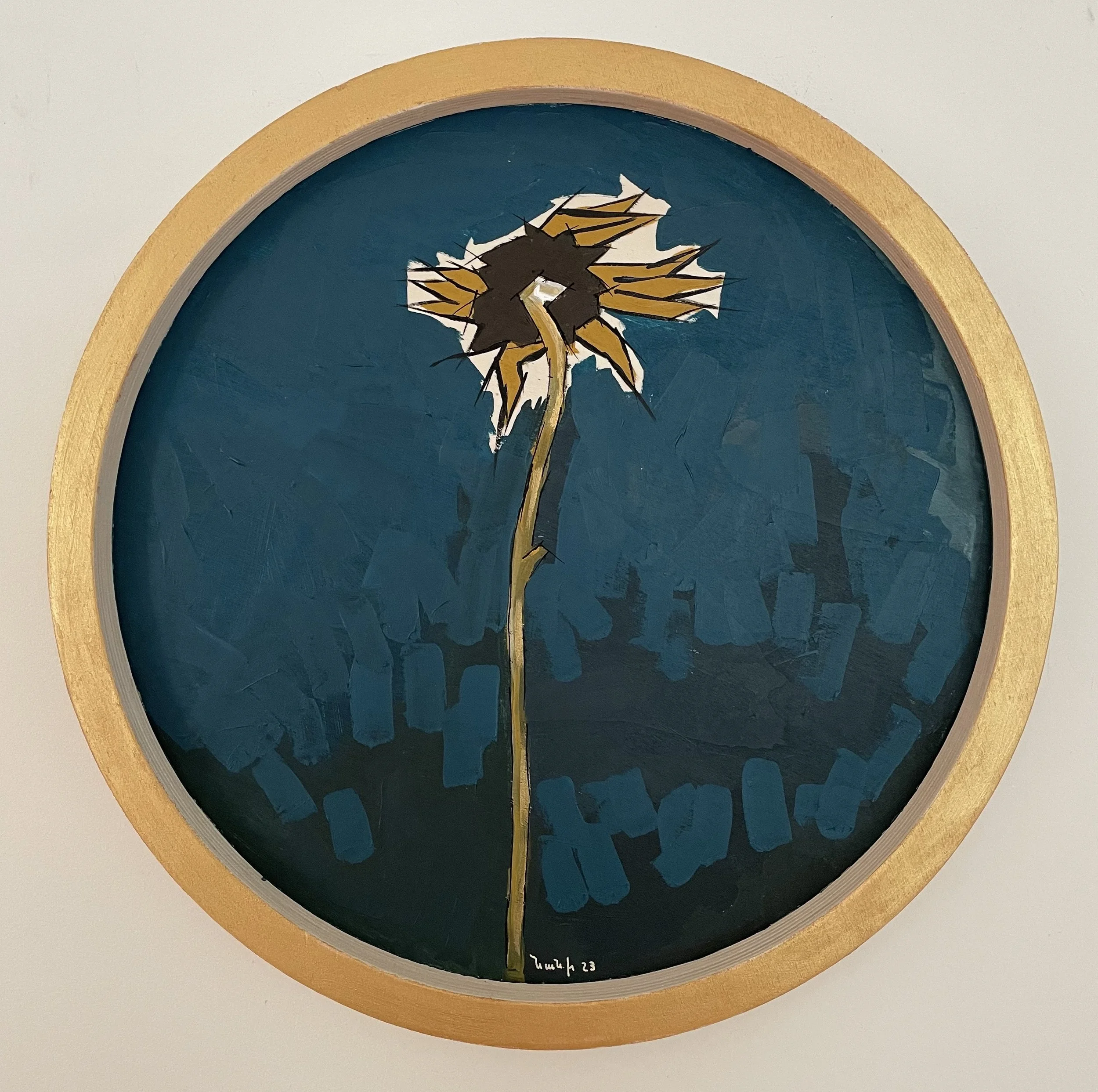 By Itself 16’’ - 2023 - Acrylic on wood panel