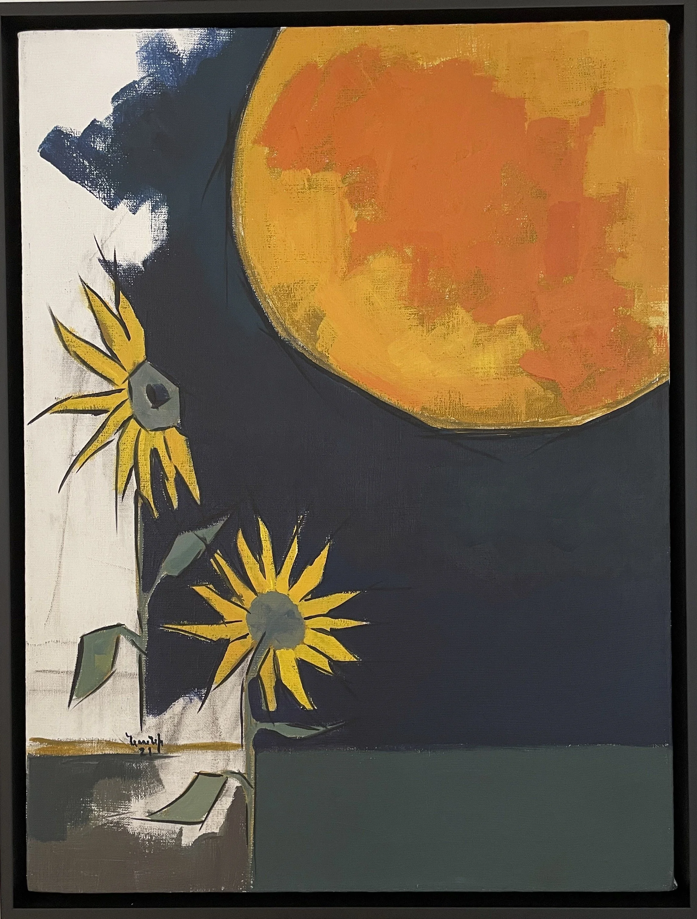 Rendez-vous 24’’ x 18’’ - 2021 - Acrylic on canvas