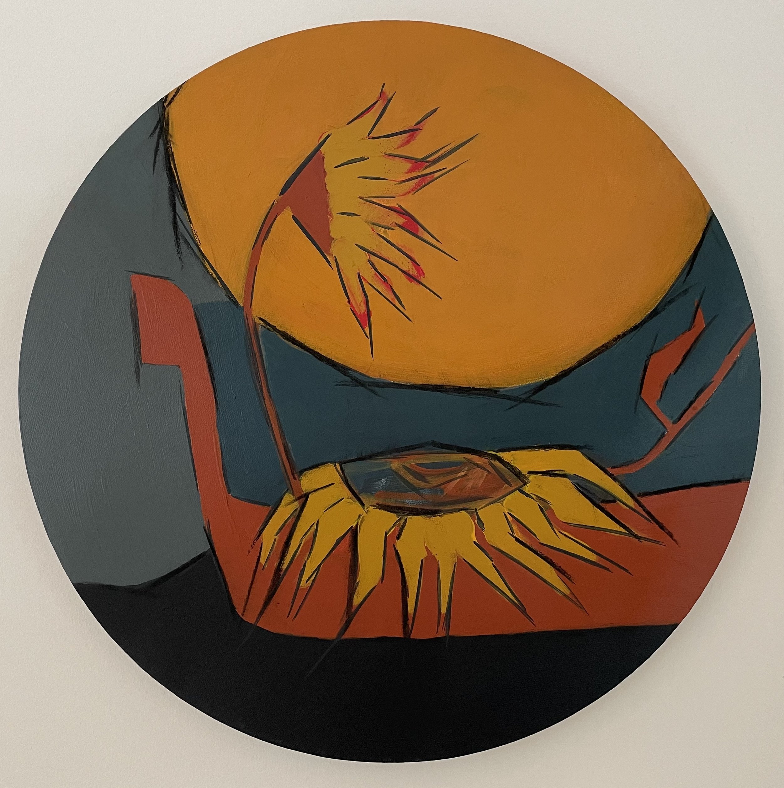 The Gondola 16’’ -  2021 - Acrylic on canvas