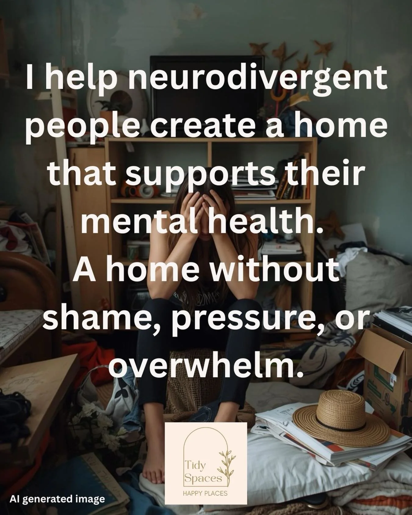 If you&rsquo;re neurodivergent and struggling with clutter, it&rsquo;s not a personal failure &mdash; it&rsquo;s a mismatch of systems. Let&rsquo;s fix the system, not blame you.

📩 hello@tidyspaceshappyplaces.co.uk
#support #derbyshire #systems #cl