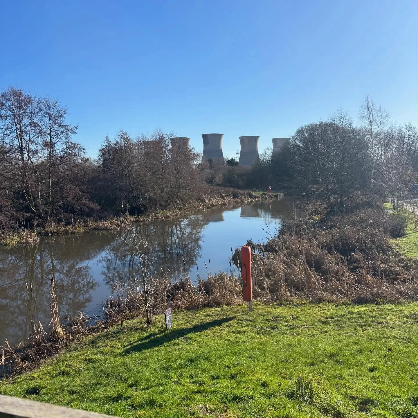 Not a terrible spot for a client consult. I even got some steps in. #canal #boat #client #organise #derby