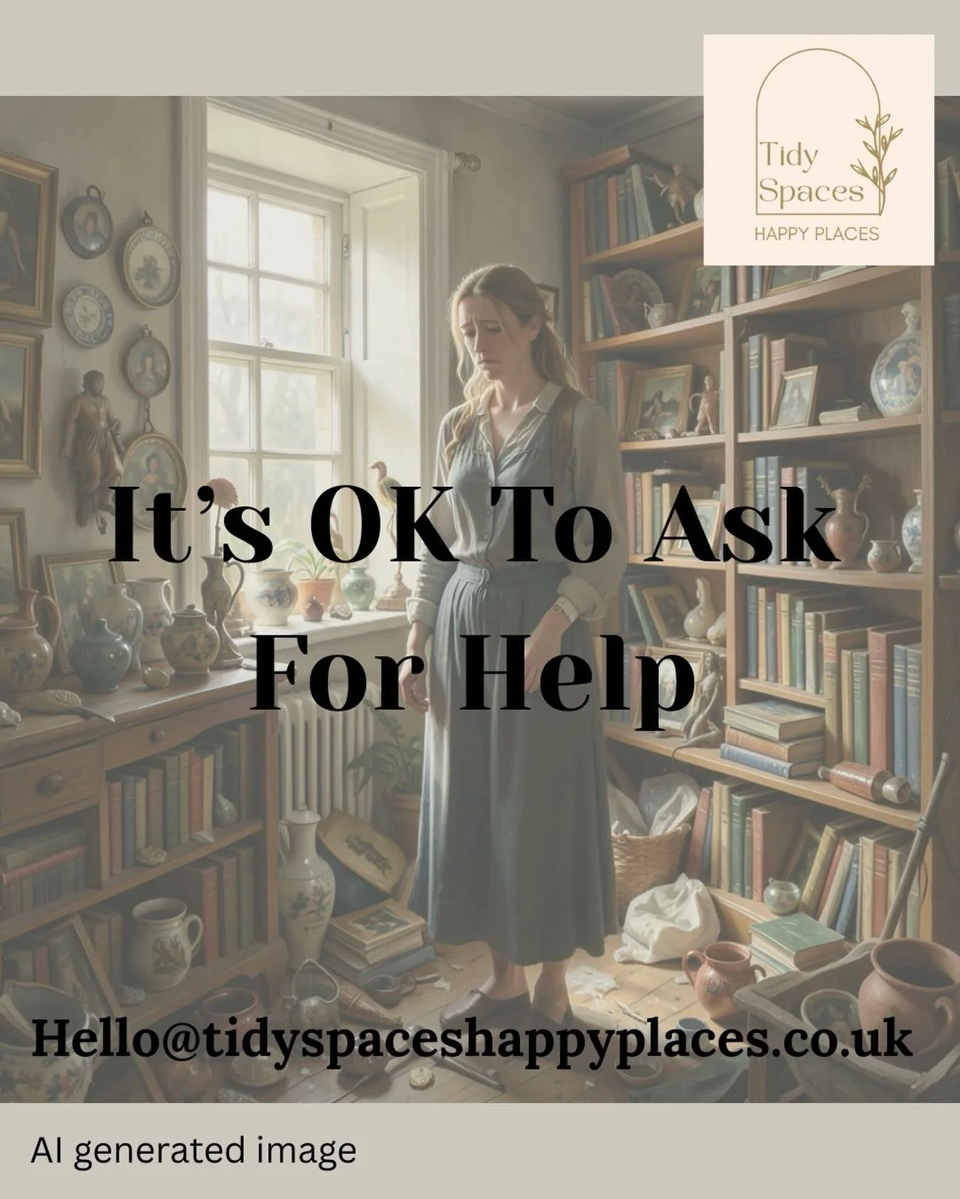 You deserve a home that feels calm, not chaotic.

And you don&rsquo;t have to get there alone.

Let&rsquo;s work together to create a space you love coming back to 🏡

Reach out today: 
📩 hello@tidyspaceshappyplaces.co.uk 
📞 07756 538913 

#declutt