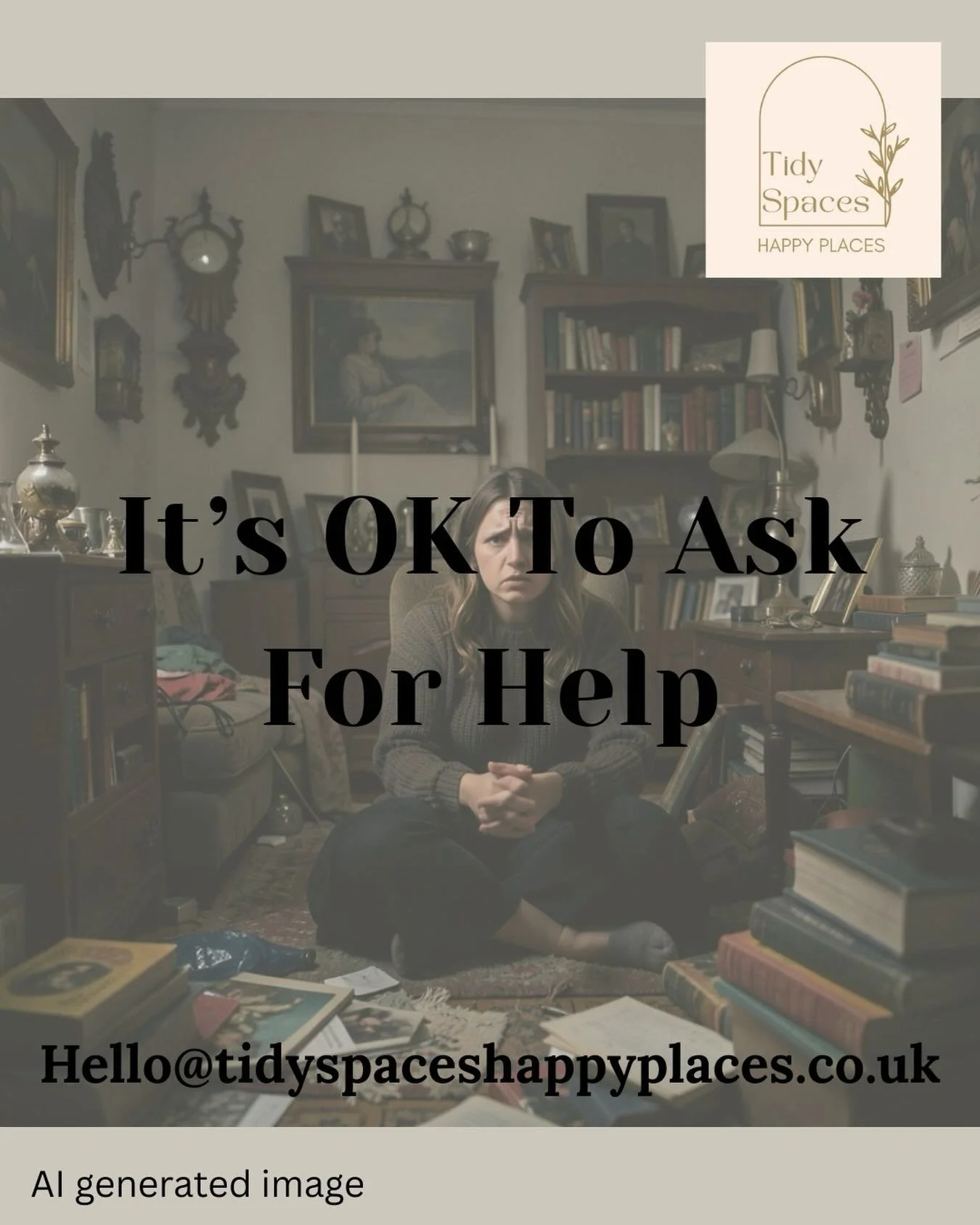 Not everything has to be figured out today.

If your space feels overwhelming, that&rsquo;s your sign to pause&mdash;and ask for support.

You&rsquo;re allowed to make things easier for yourself 💛

Let&rsquo;s take that step together: 
📩 hello@tidy