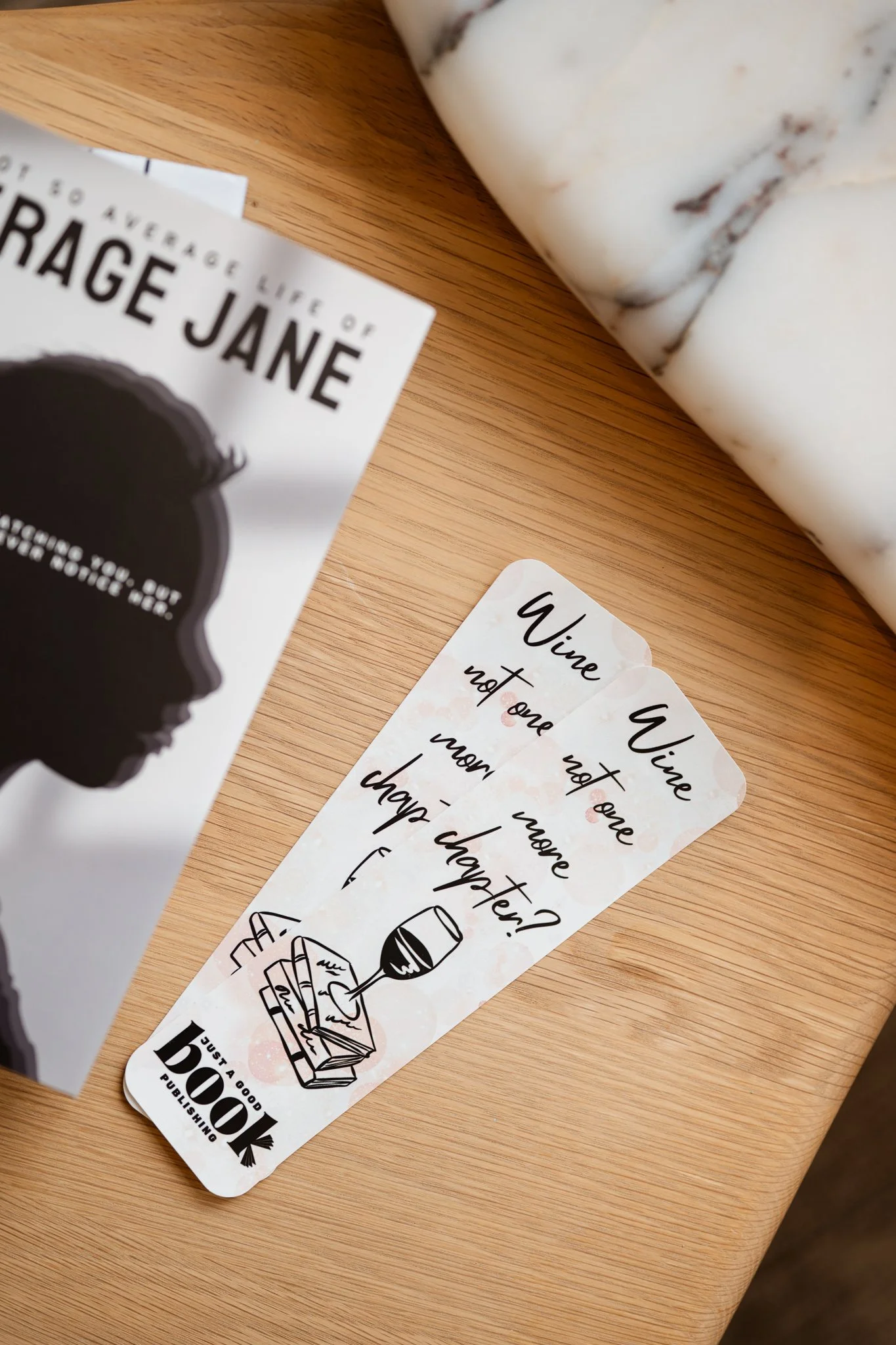 Wine Not One More Chapter Bookmark