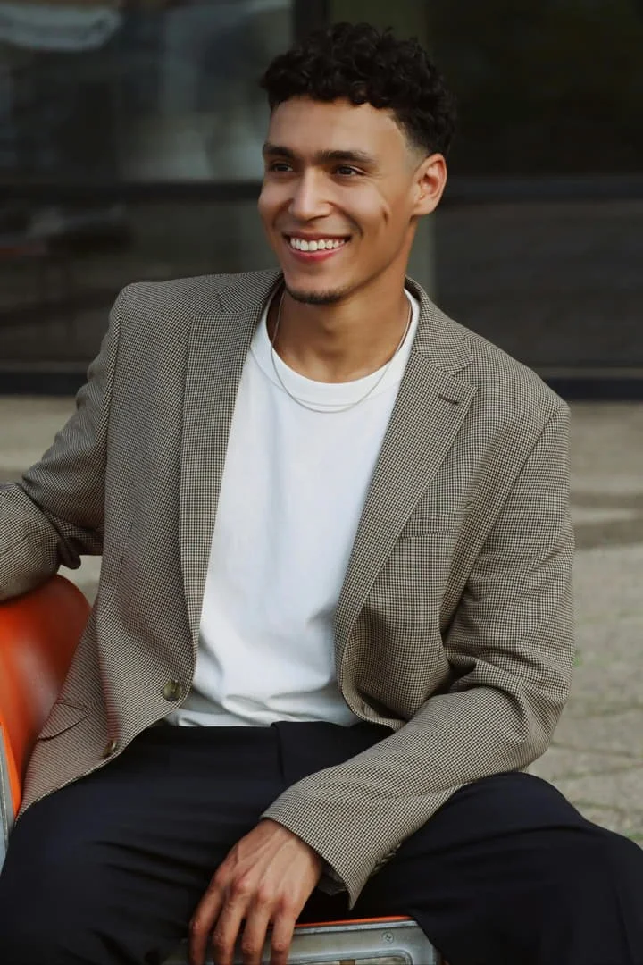 professional man smiling