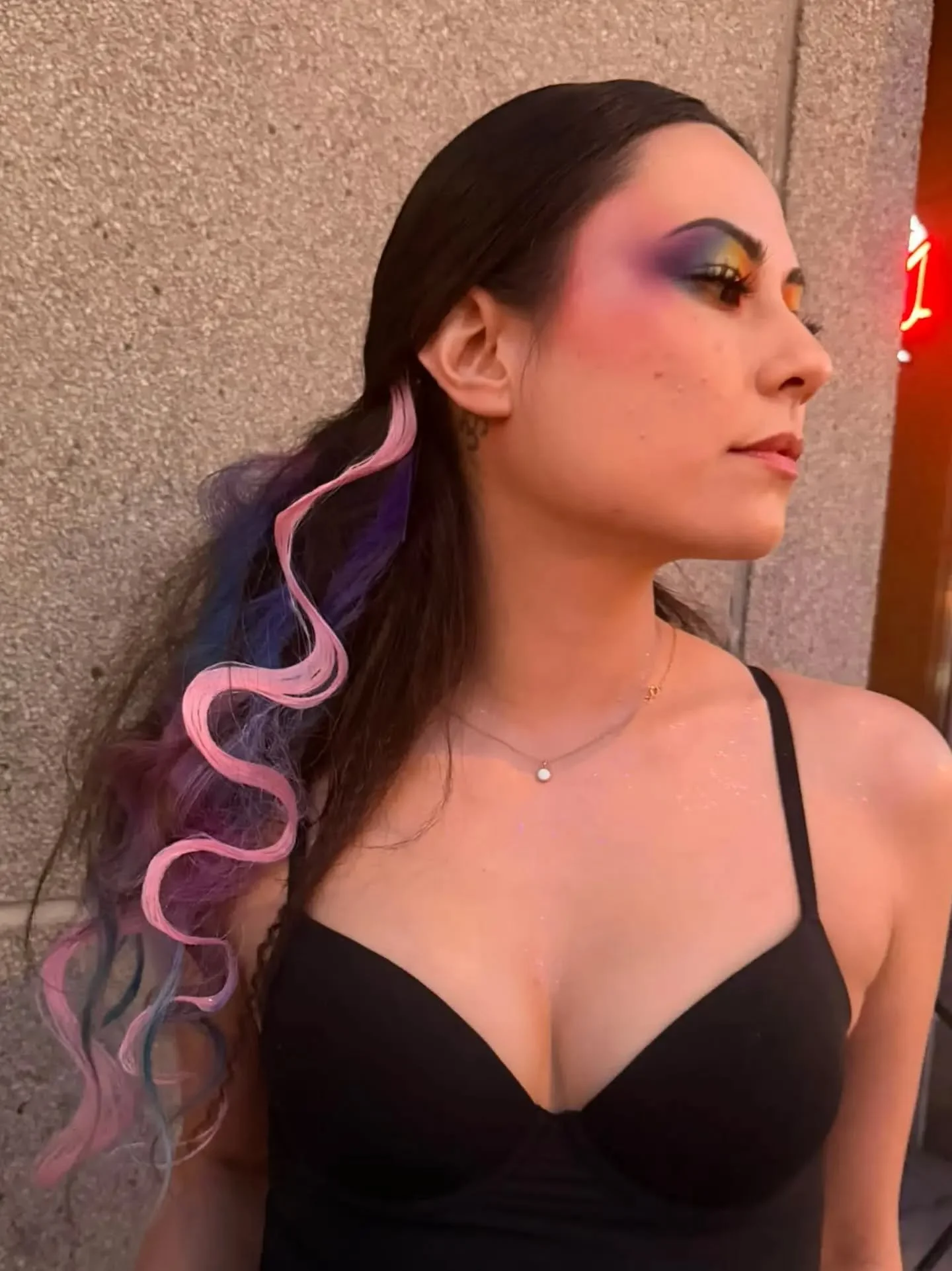 M O D E L. F O U R
I N S P O: Wild and rebellious, but never out of control.
Part punk rock. Part pop princess.
Electric colour, fearless attitude, and absolutely no interest in fitting in.

HAIR: @manegirllyndsay 
MAKEUP: @beauty.by.sams 
WARDROBE: 