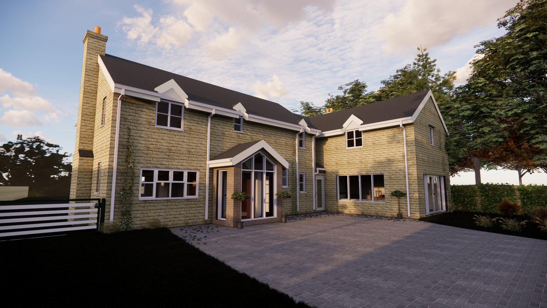 Residential Front Porch and House Alterations - Oxford