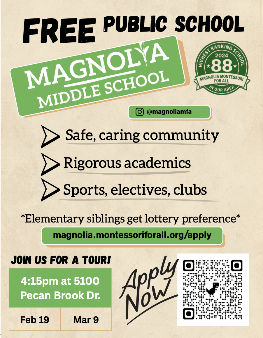 Magnolia Middle Information Session