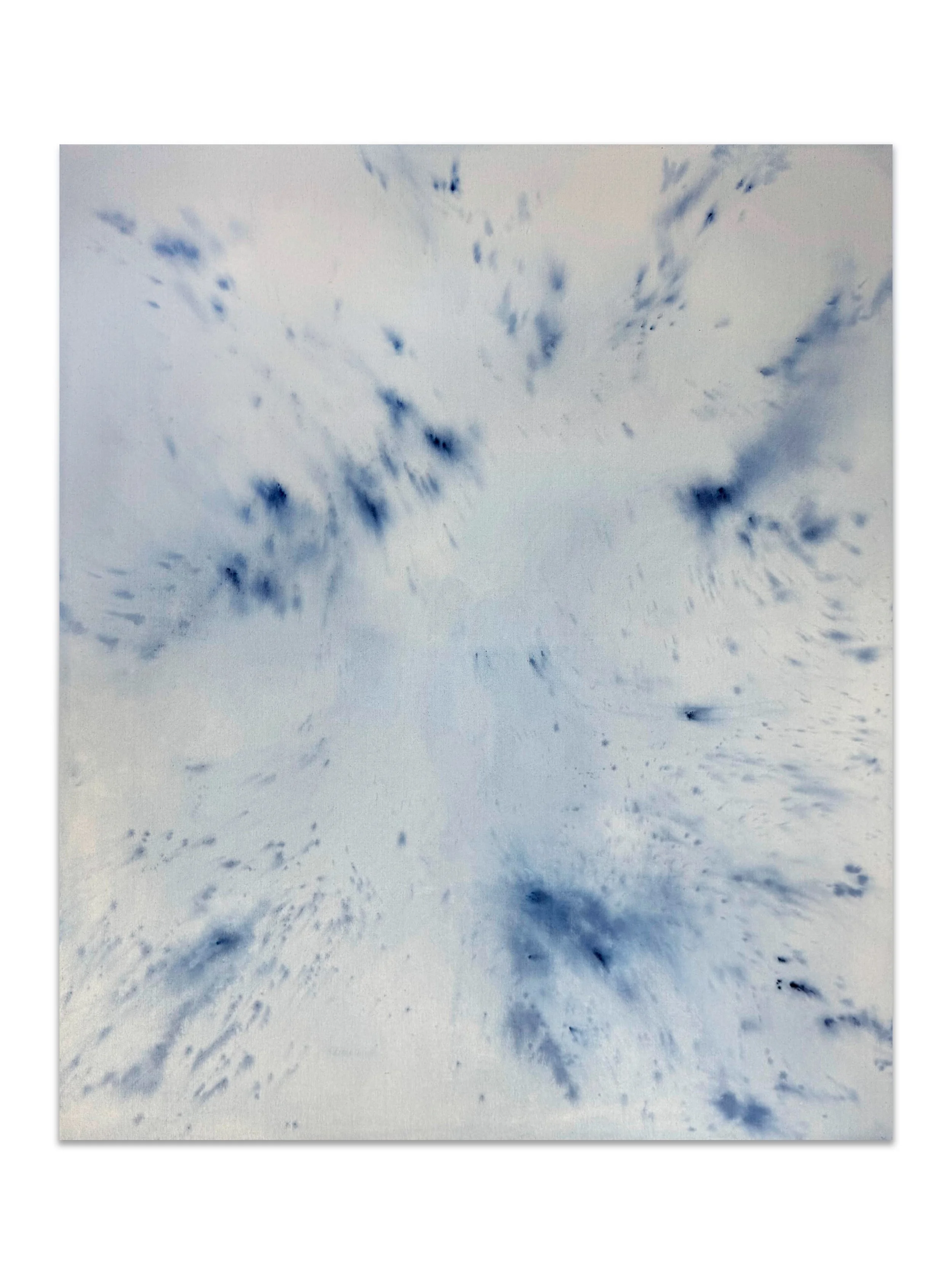 APNEIA 00, 2026.
Aquarela sobre algodão, 134 x 155 cm