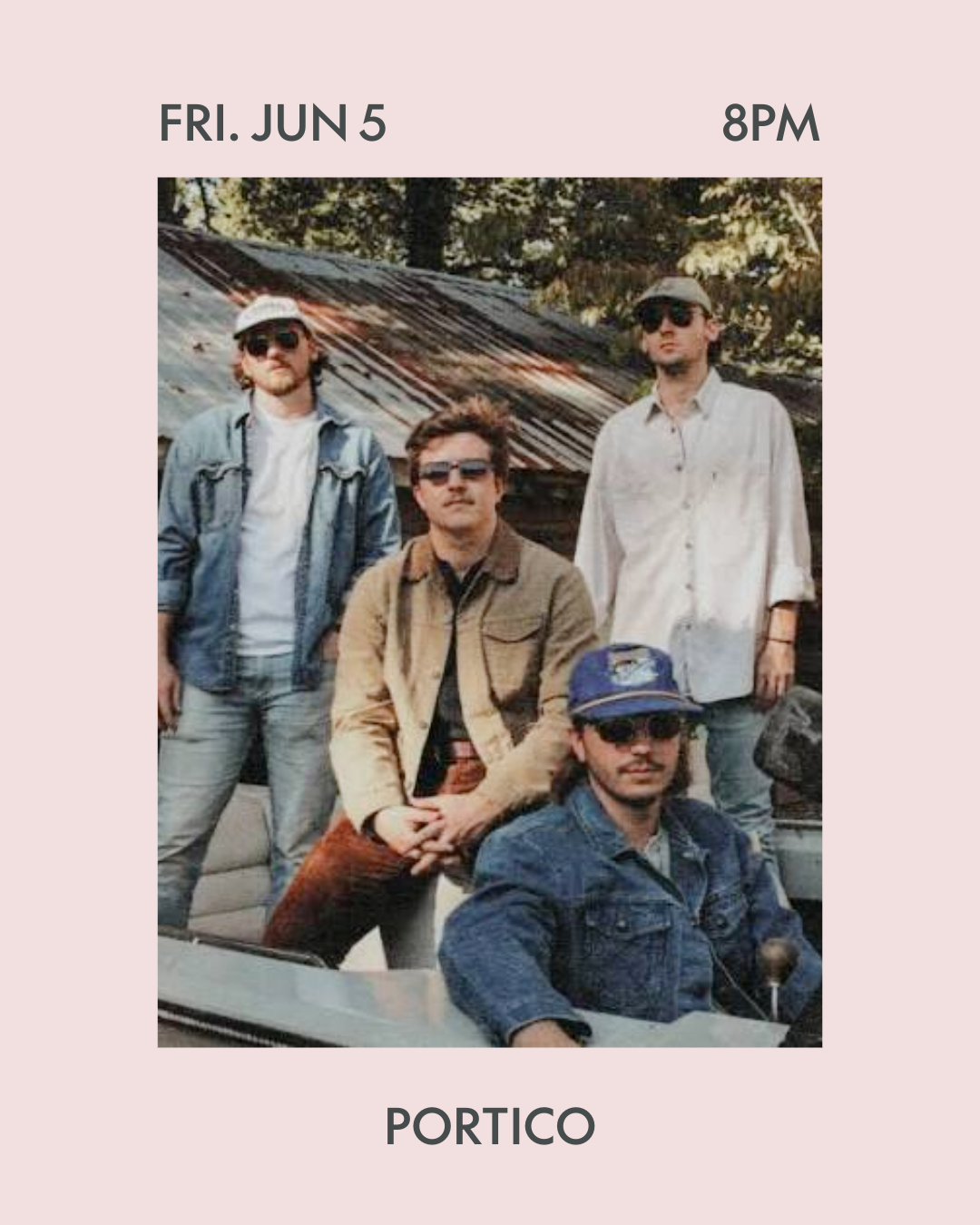 Live Bands: Portico, Memoria Band, Max Norton