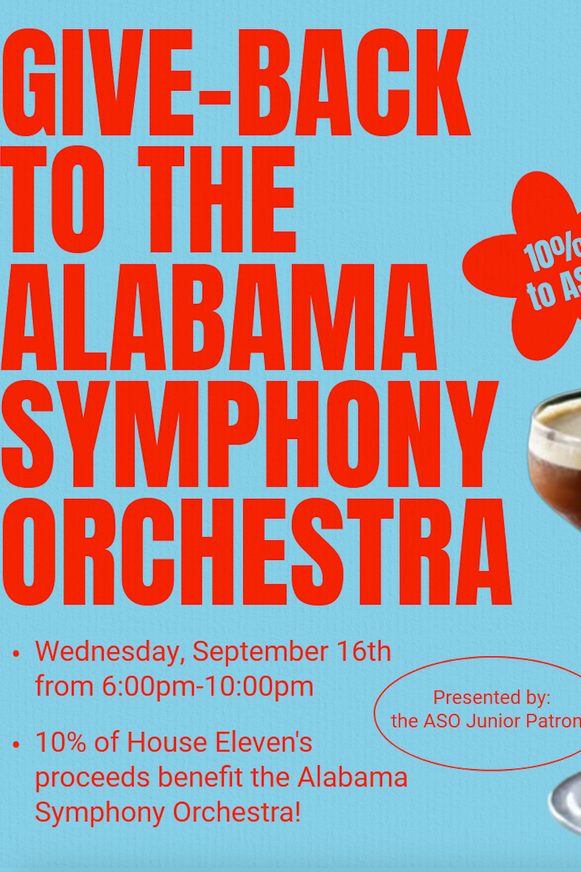 Alabama Symphony Orchestra Give Back Night