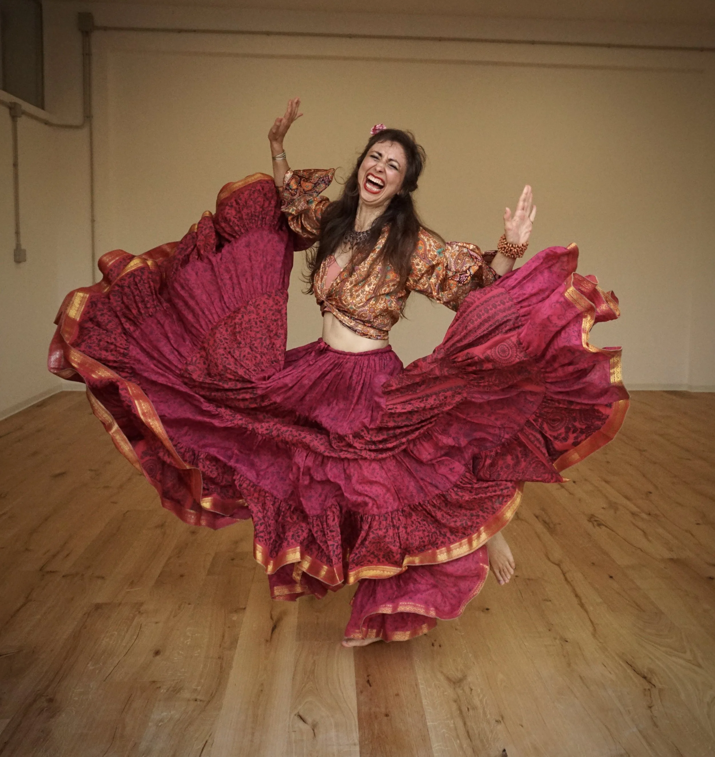 Dance Your Inner Fire! Expressive movement with Folk dance roots with Natanya