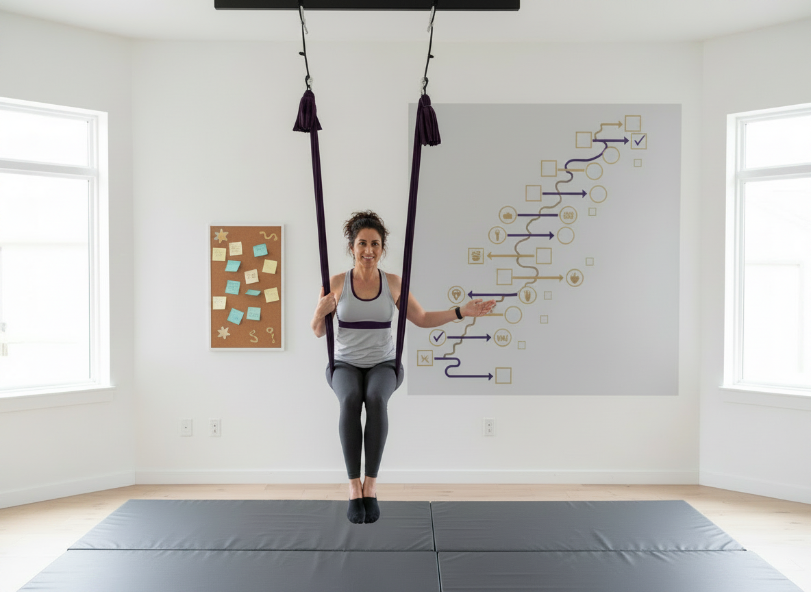Why Random Tricks Don’t Stick: What Real Progressions Look Like in Aerial Hammock