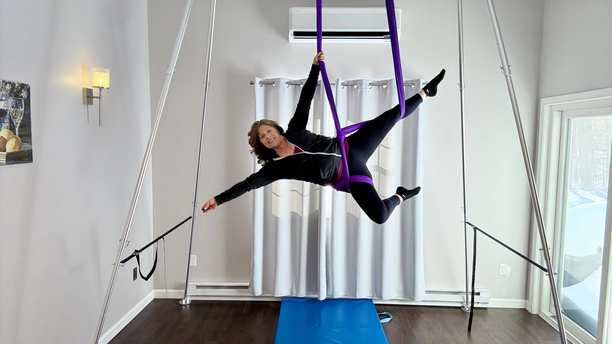 Just Got Your Aerial Hammock? Here's Exactly What to Practice First