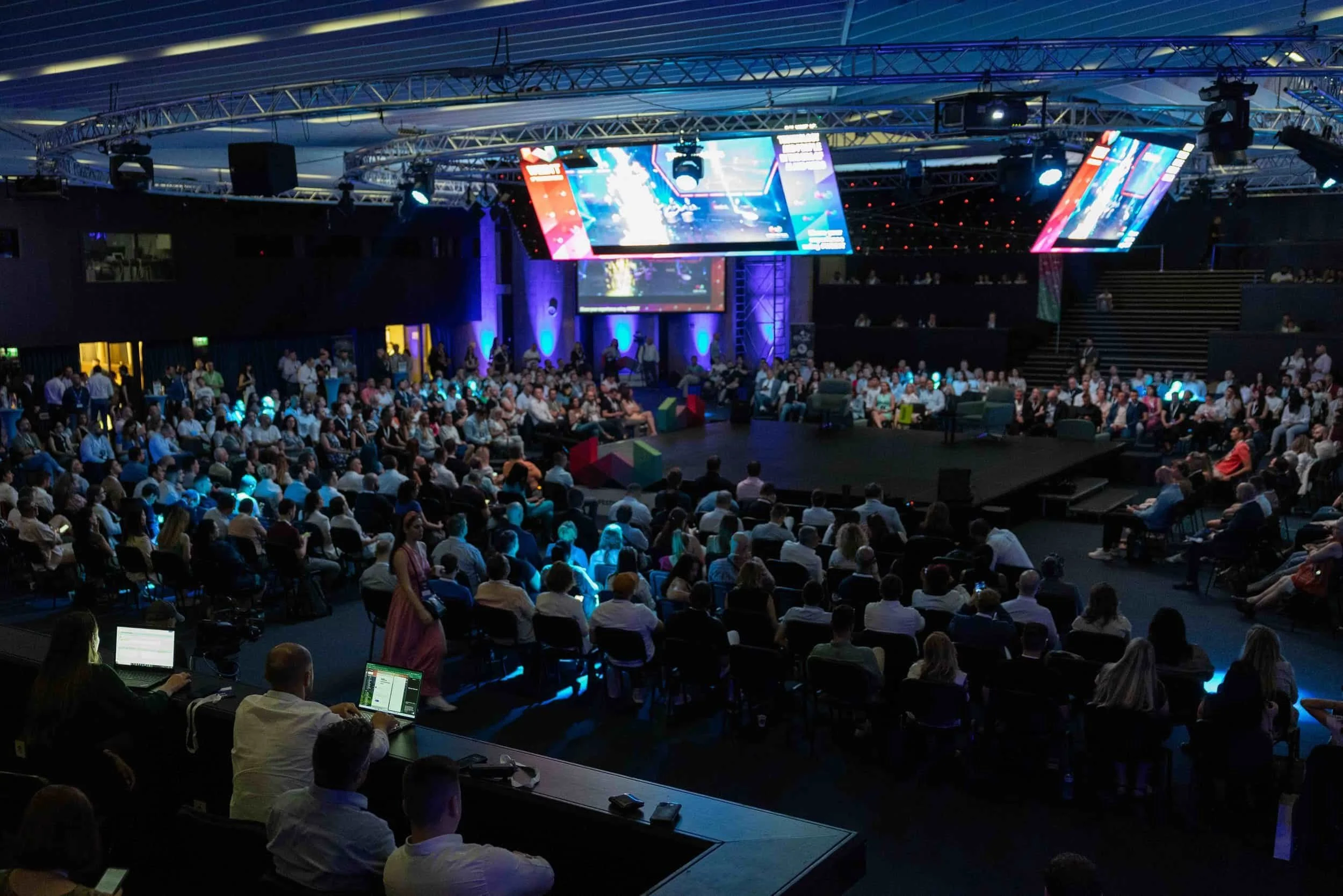 Large audience attending the Webit 2025 conference in Sofia