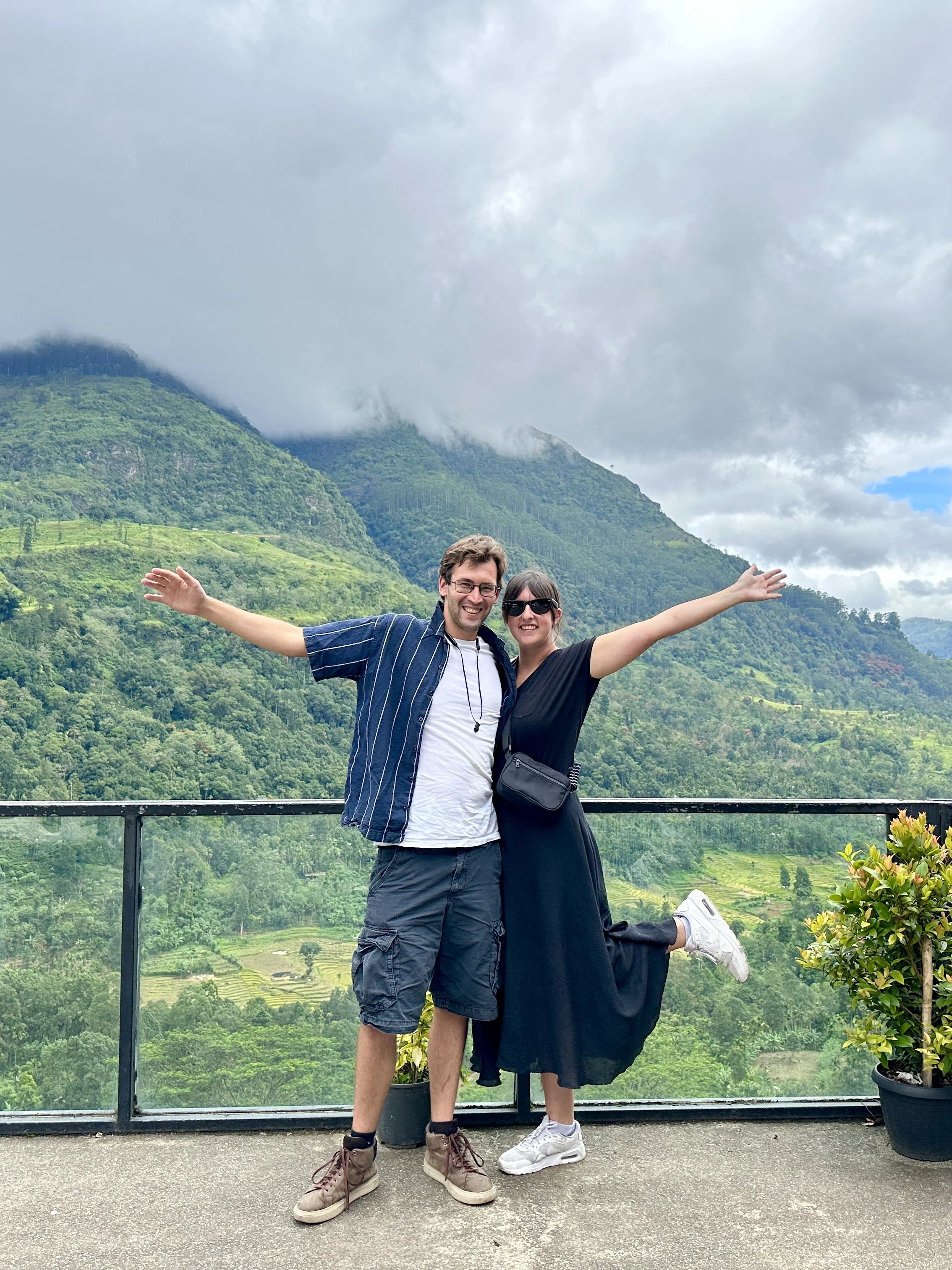 Exploring tea farms in Sri Lanka