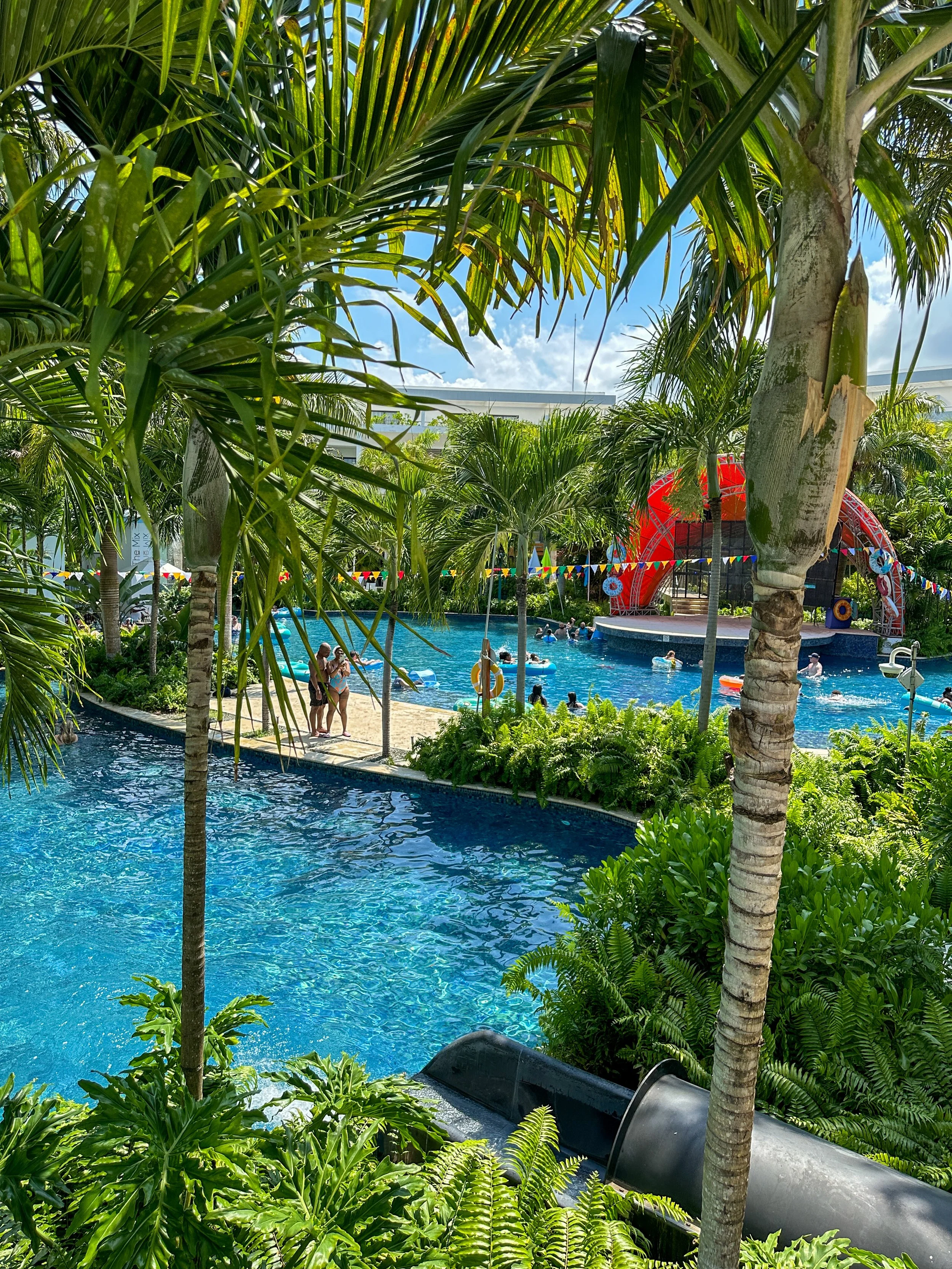 Swimming in Punta Cana