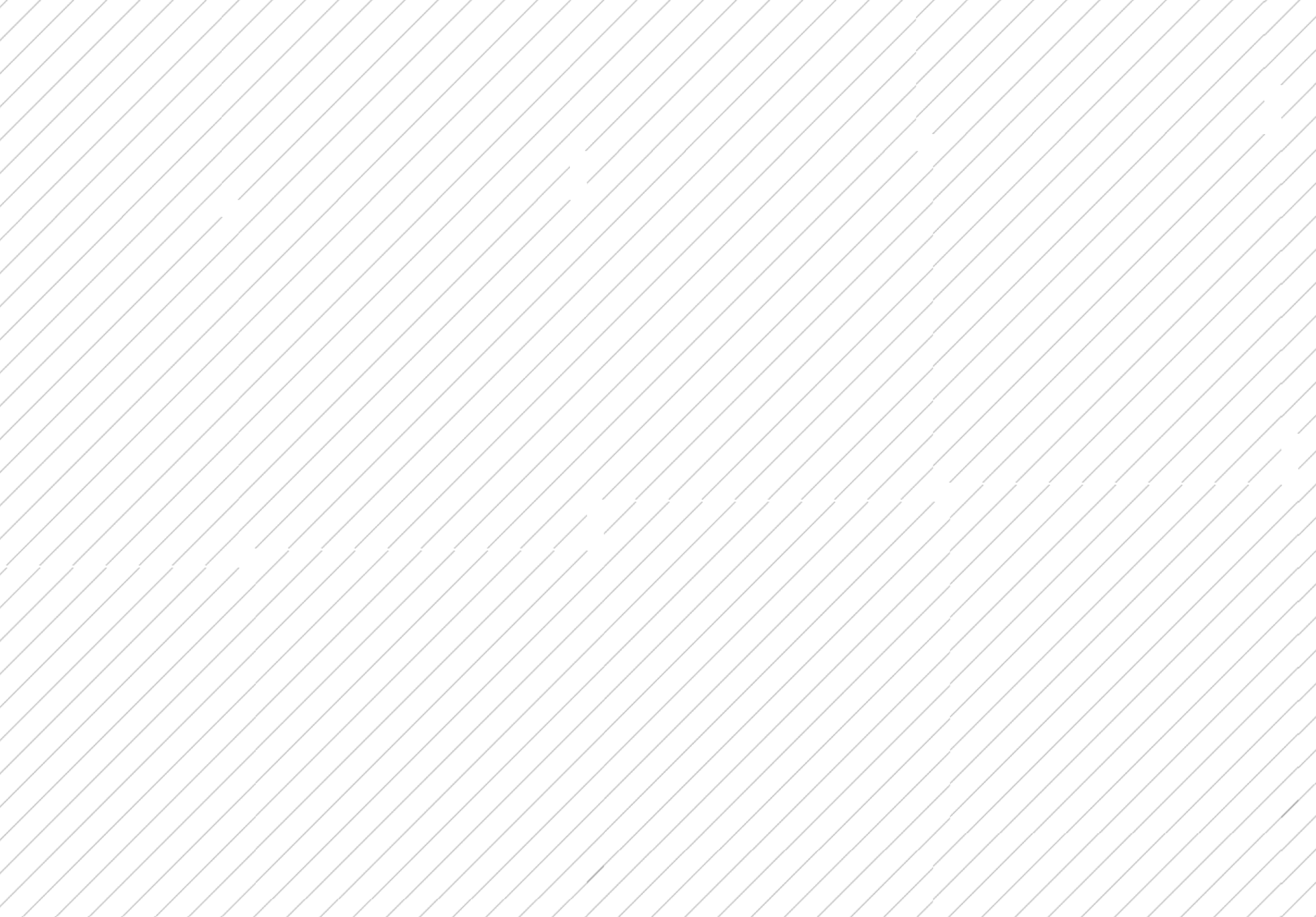 A black background with diagonal white lines evenly spaced.