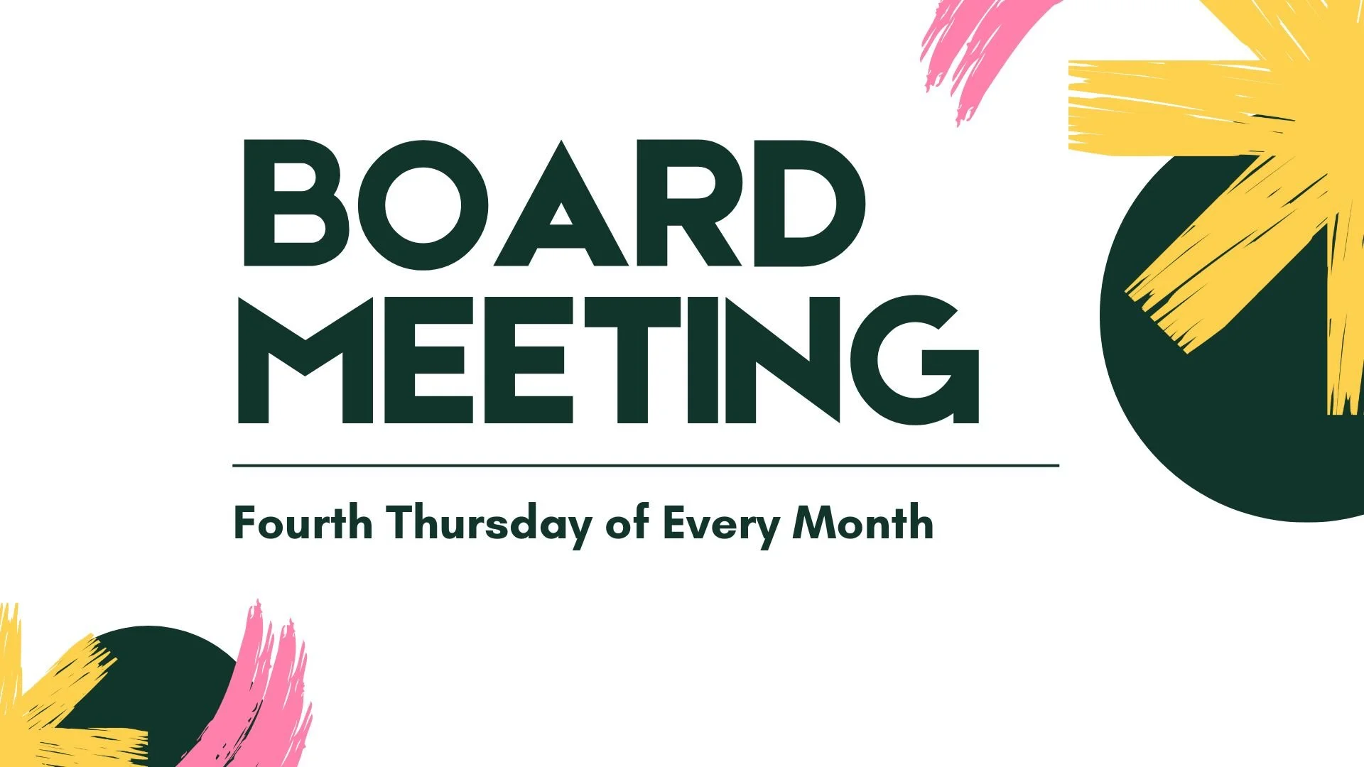 August Board Meeting