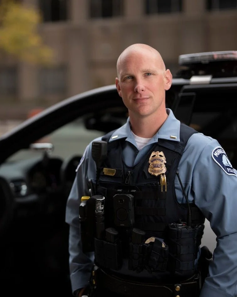 This is @minneapolis_police_department Lieutenant Ryan Kelly, who is the daytime lieutenant assigned to cover the Whittier neighborhood. We know him from community meetings and emails and phone calls helping Whittier neighbors. 

We learned from this