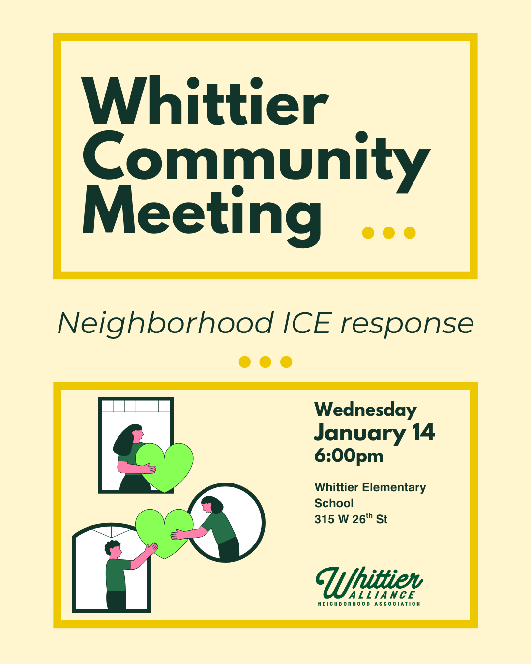 Whittier ICE Response Meeting