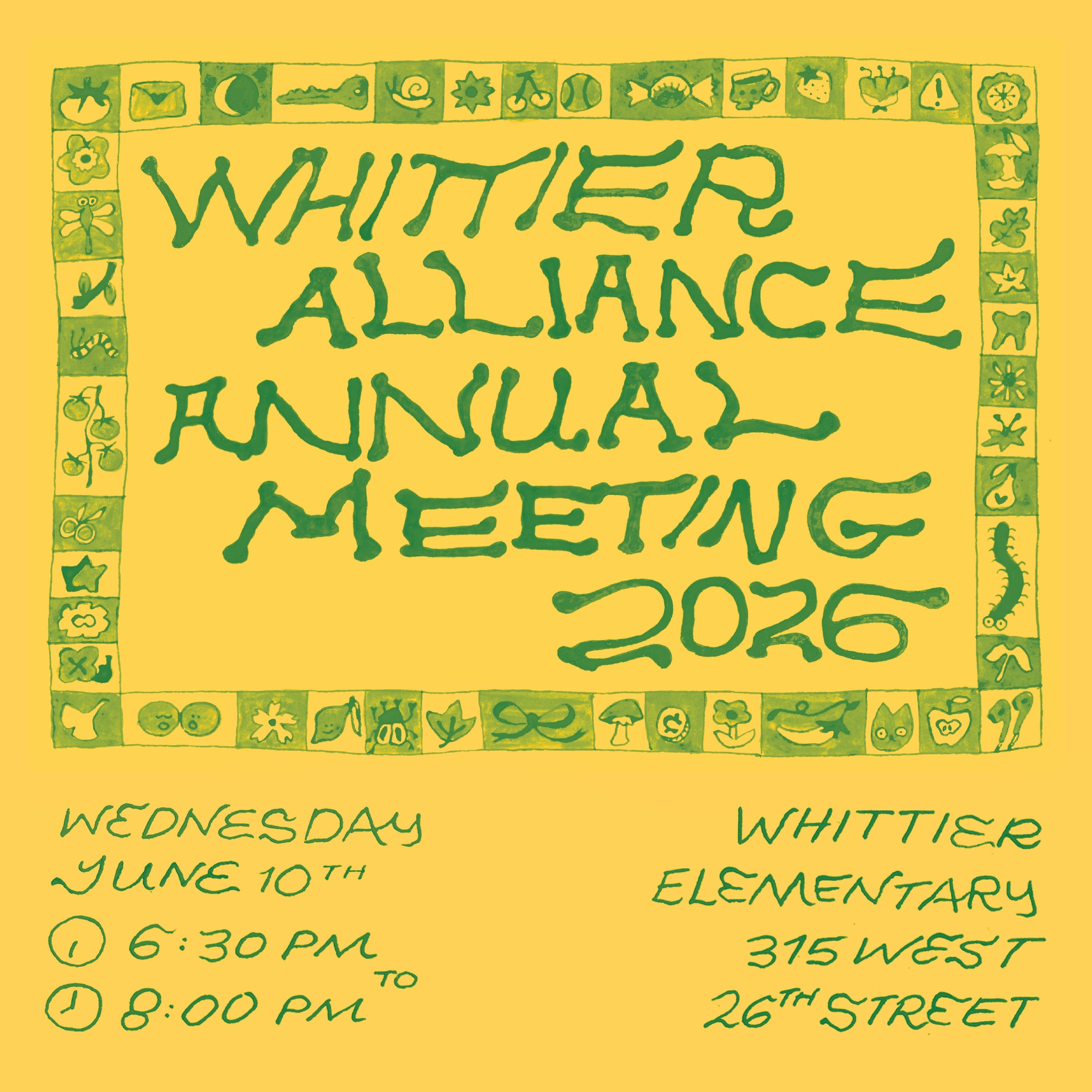 If you have IDEAS about what you want to see in Whittier, this meeting is for you! 💡

Join us to reflect on the past year + plan for what&rsquo;s to come for Whittier Alliance.

Free dinner from @channa.kitchen.mpls and @krishnasdelight! 

Our Annua