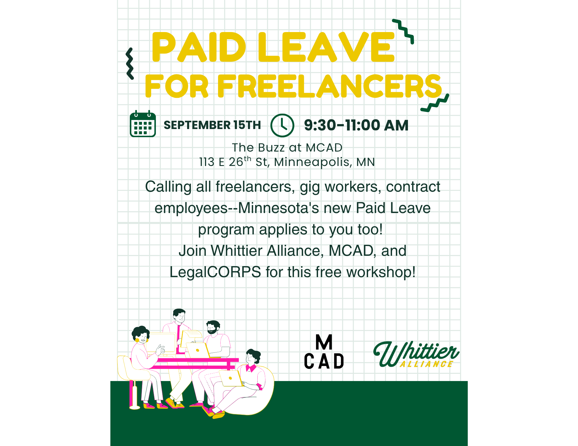 Paid Leave for Freelancers Workshop