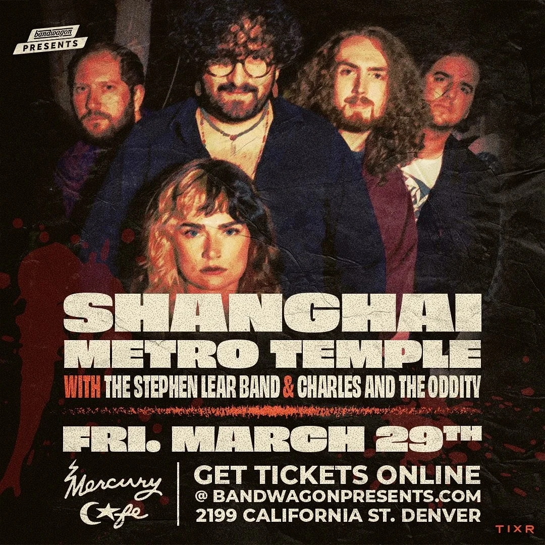SMT is retaking the stage for our first official show of 2024 on March 29th at the @mercurycafe_denver with @bandwagonpresents. We&rsquo;re bringing along our friends @stephenlearband &amp; @charlesandtheoddity for a rowdy night. Get tickets at the l