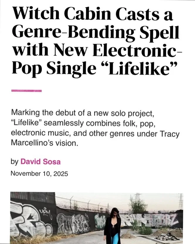 Thanks @grimygoods &amp; @asosdivad for the write-up💚

#newmusic #synthpop #artpop #indie #wewantconnection #witchcabin