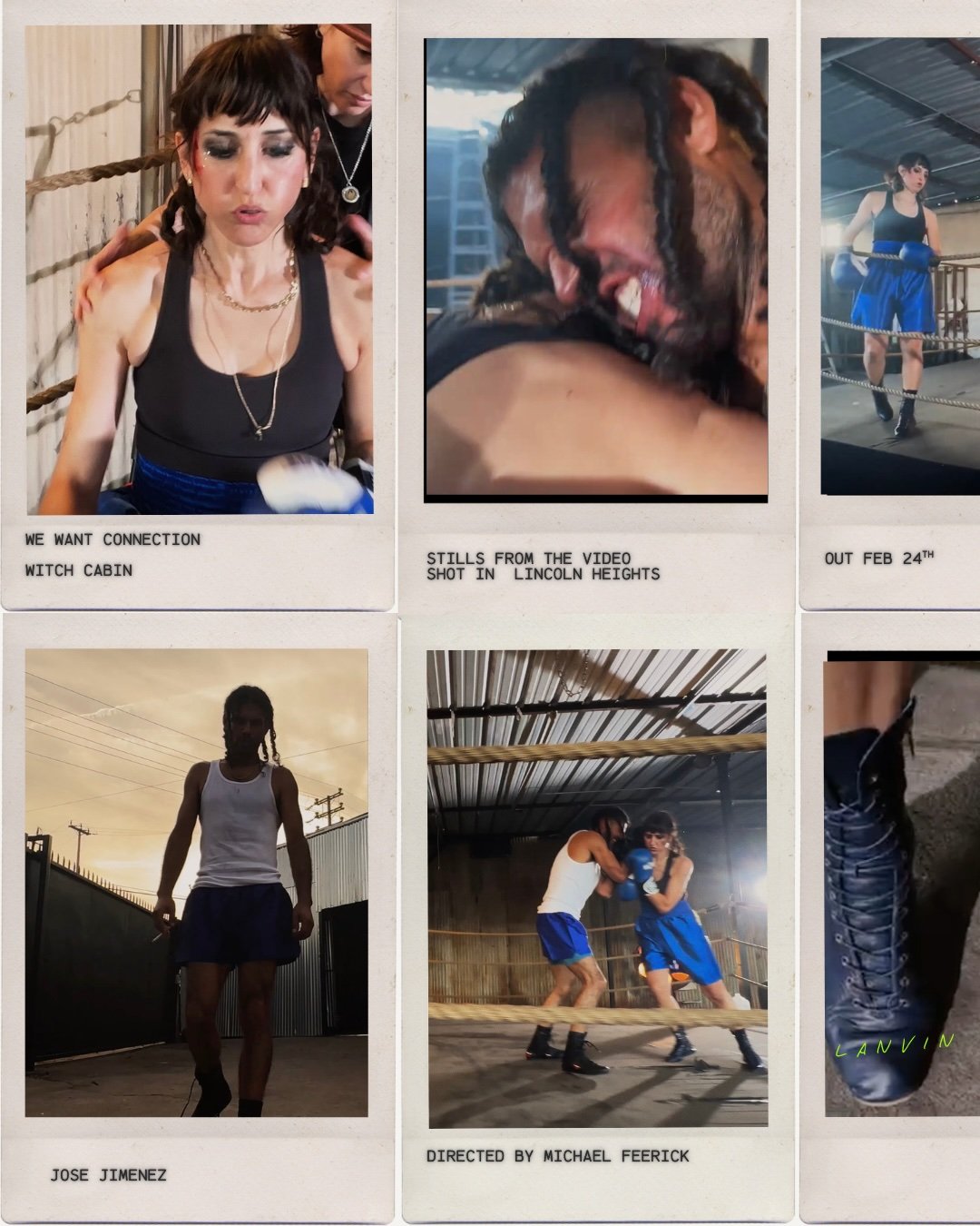 Monday mood.

We Want Connection Video by @Michaelfeerick out Feb 24th along with the single.  Presave.  Link in bio. 

My boxing boots are Lanvin, obviously. And yes, @Lanvin, I'm a long time fan and would absolutely be down for a brand partnership.