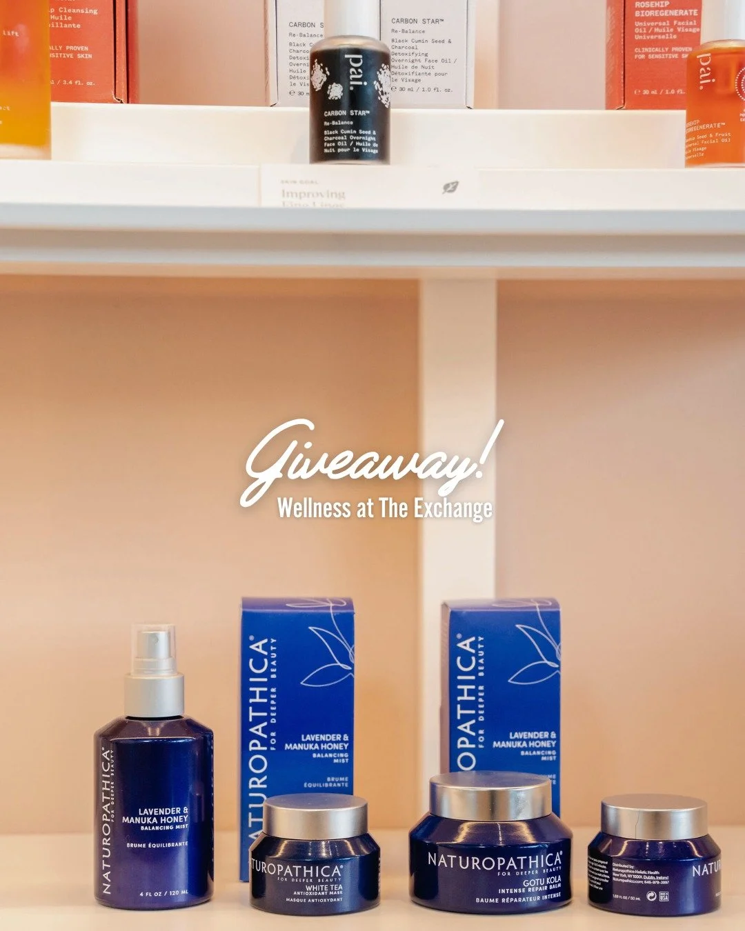 Amidst this busy holiday season, we want to gift one of you the opportunity to relax and unwind at The Exchange! We're giving away the ultimate wellness package, perfect for recharging during this busy time.

One lucky winner will receive
⭐ A gift ce