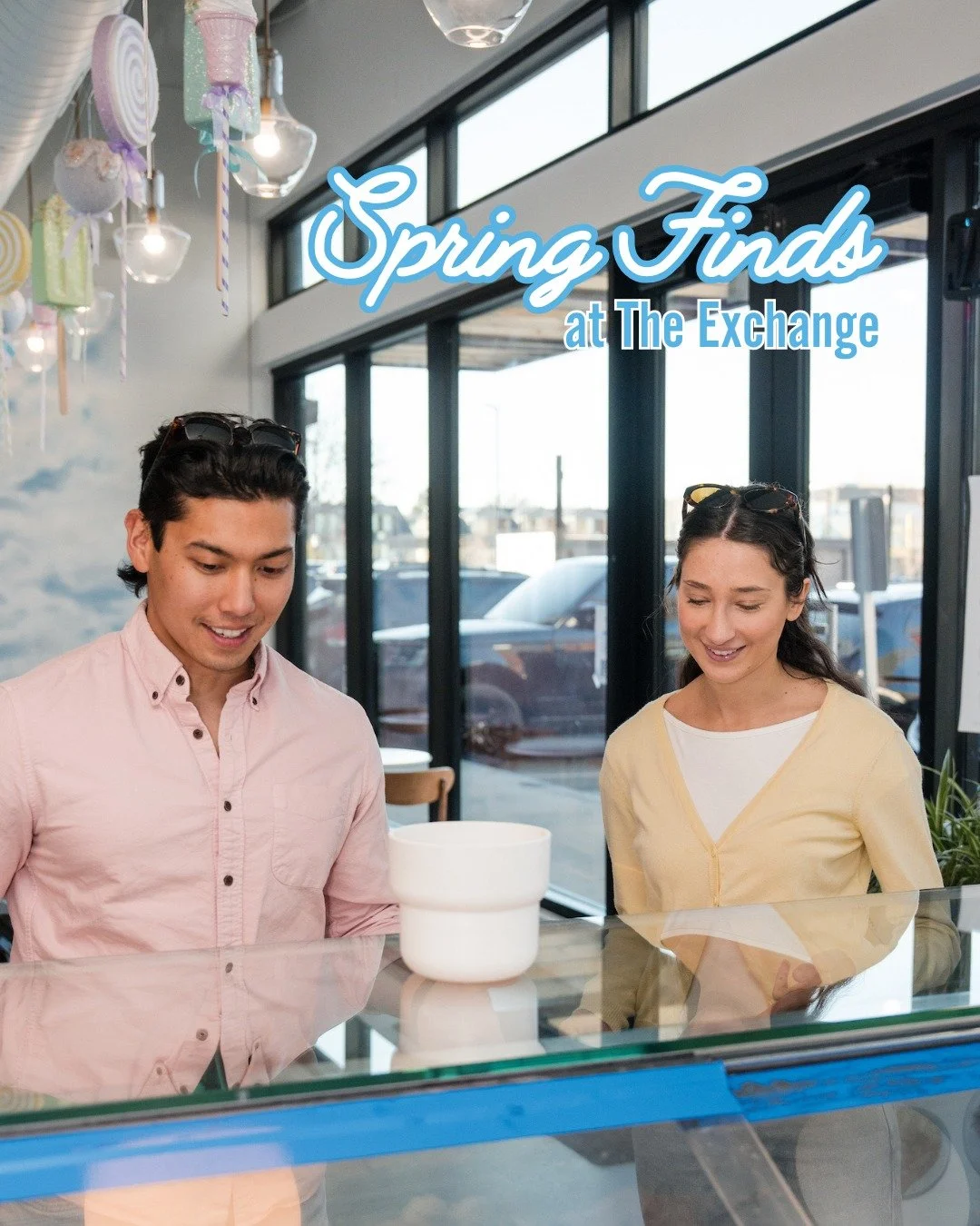 Our spring finds at the Exchange. Sweet sips and seasonal treats! 🌸✨ Which one would you like to try?

#SpringVibes #DenverSpring #DenverEats
